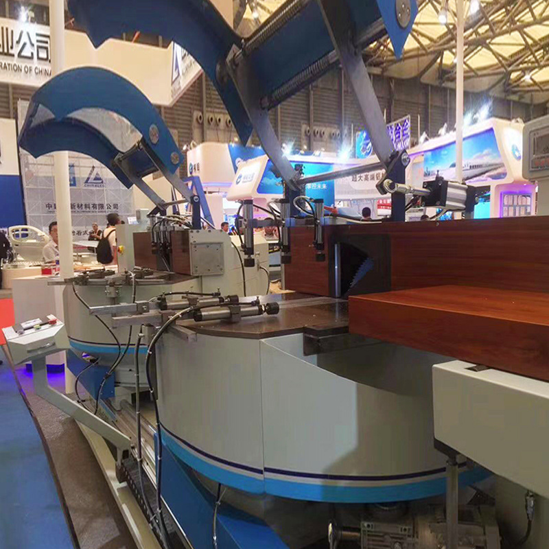 铝型材LJZ2-500铝型材任意角数控数显双头全自动切割锯 厂家