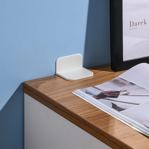 Furniture anti-tipping device, shoe cabinet, bookshelf, cabinet, anti-tipping device, punch-free wall sticker, cabinet fixer, cross-border