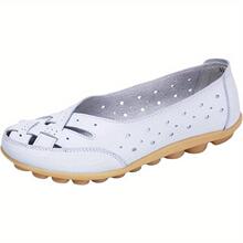 W 16615 Summer Hollow Out Loafers �ļ��ο��ָ�Ь ŷ���羳