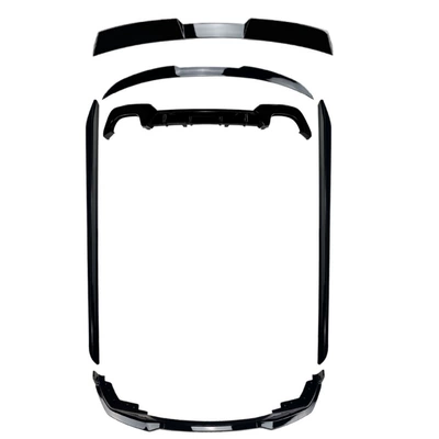 Big Surrounded G20 early-stage sports version front lip - square-hole-tail-lip-kit-piano-black2019-2022