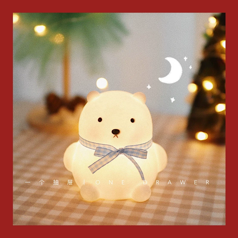 Cartoon Night Light (cute) USB/battery powered, bedside decorative LED, multiple character styles