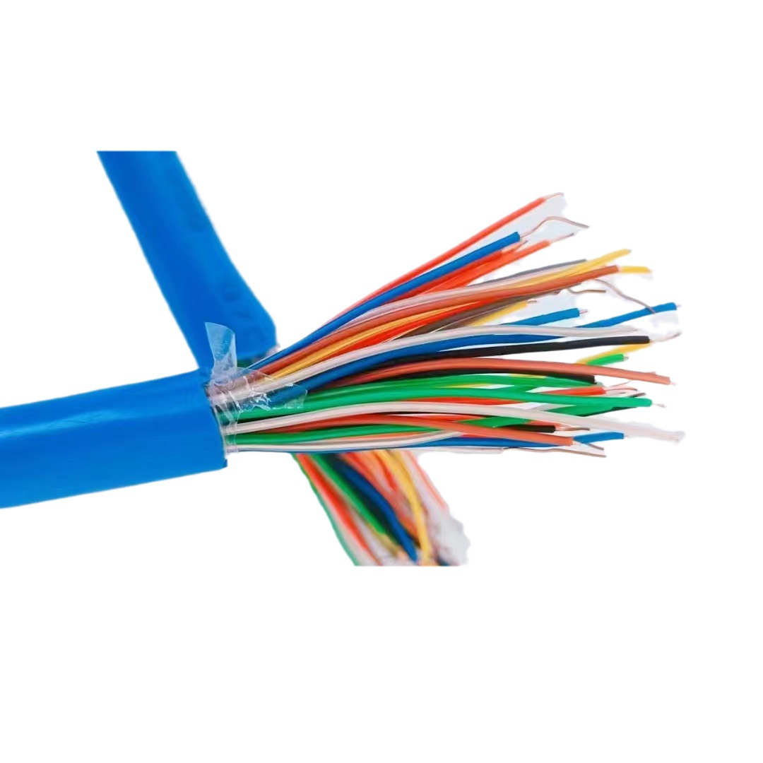 矿用阻燃通信信号电话线MHYV10*2*1/0.5 煤安认证