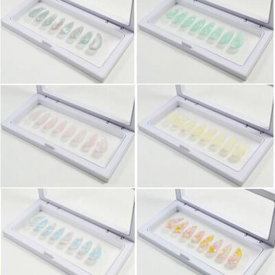 colour shell Macromolecule Guzheng nail major play adult children Cambered Guzheng nail wholesale