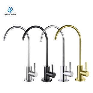 Water purifier faucet 304 stainless steel Special pure water purifier faucet 2 points 4 points direct drinking water faucet