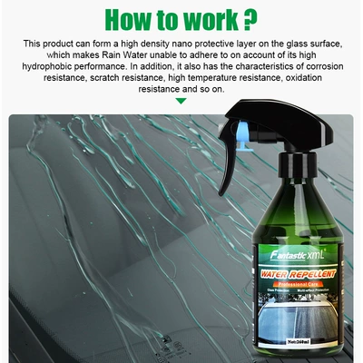 water-repellent agent, Glass agent