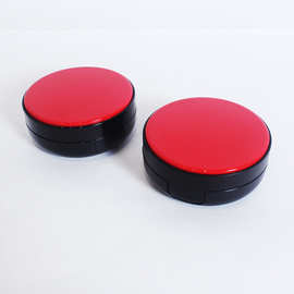 厂家现货供应红色气垫盒自制CC气垫彩妆包材粉底液防晒旅行分装盒