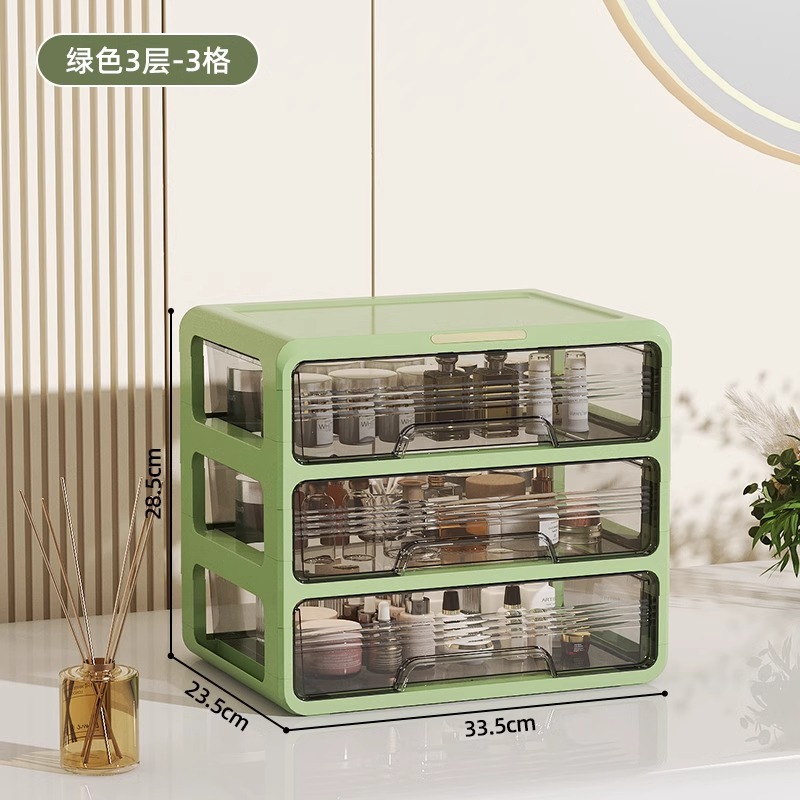 [three layers of simple] green tea through 3 layers