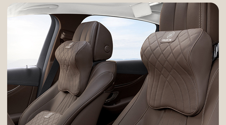 Suitable for Buick Car Headrest Gl8 Regal Regal Envision Plus Lumbar Cushion Neck Pillow Car Interior Supplies