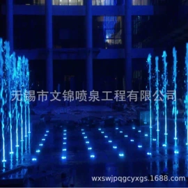 喷泉水景