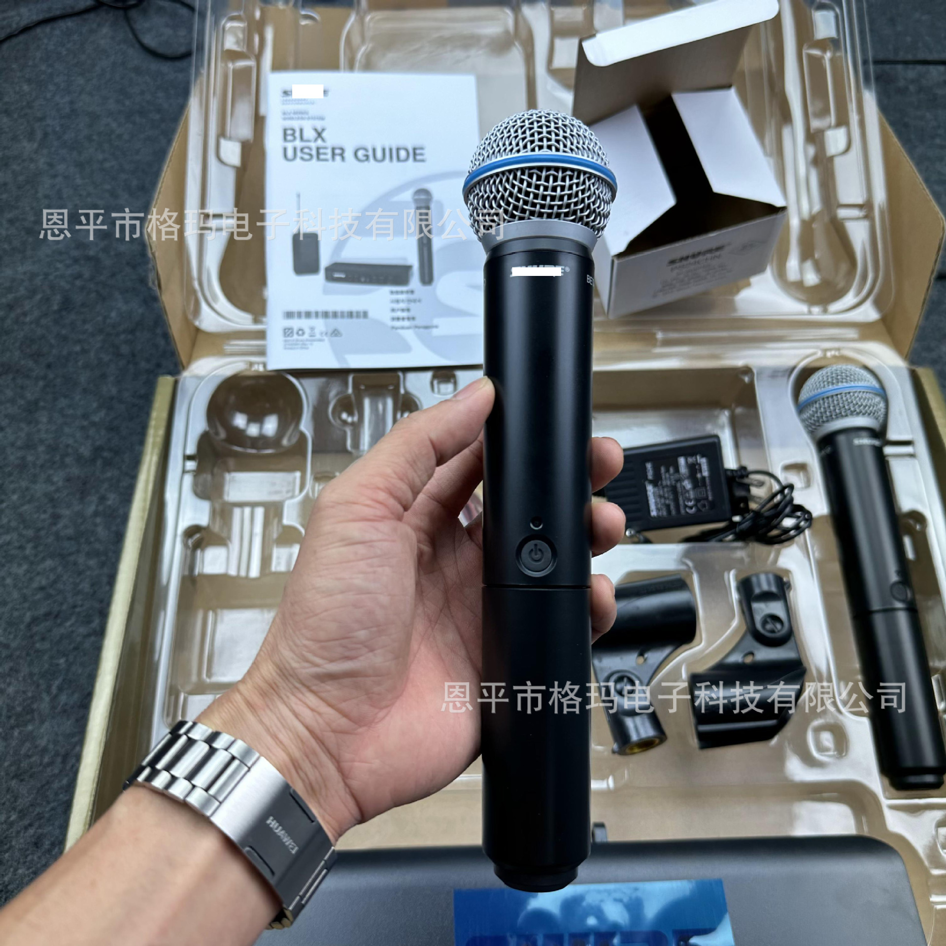 Transfronterizo spot entrega el mismo día inalámbrico un micrófono BLX288 / beta58a tarjeta de sonido de micrófono de mano