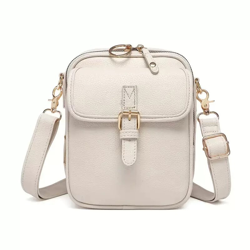 2025 Trendy Women's Leather Crossbody Anti-Theft Messenger Bag with Large Capacity and Built-In Wallet Card Slots, Single Shoulder Strap 2025 Trendy Women's Leather Crossbody Anti-Theft Messenger Bag with Large Capacity and Built-In Wallet Card Slots, Single Shoulder Strap
