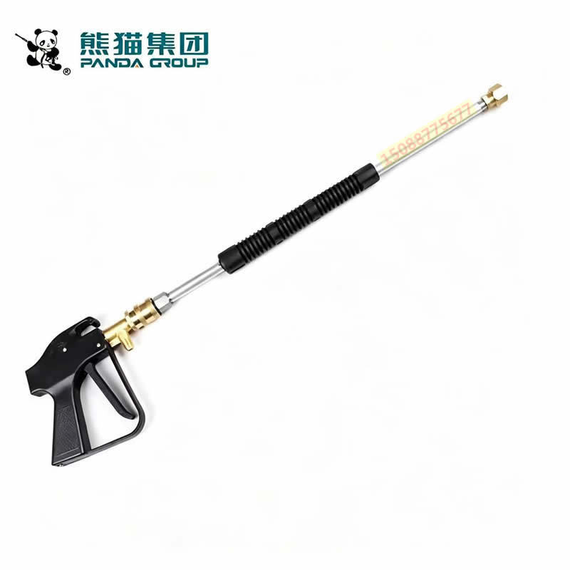 Shanghai Panda QL-280 high-pressure washer gun head, car wash water gun, quick-connect long gun, 220V all-copper short gun