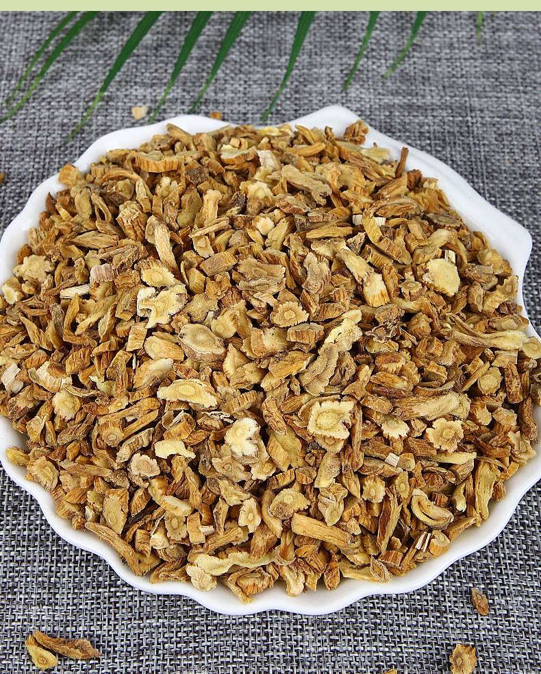 Qin Jiao Slices (Gentiana macrophylla) — Dried Large-Leaf Gentian Root, Unsulfured 500g specifications