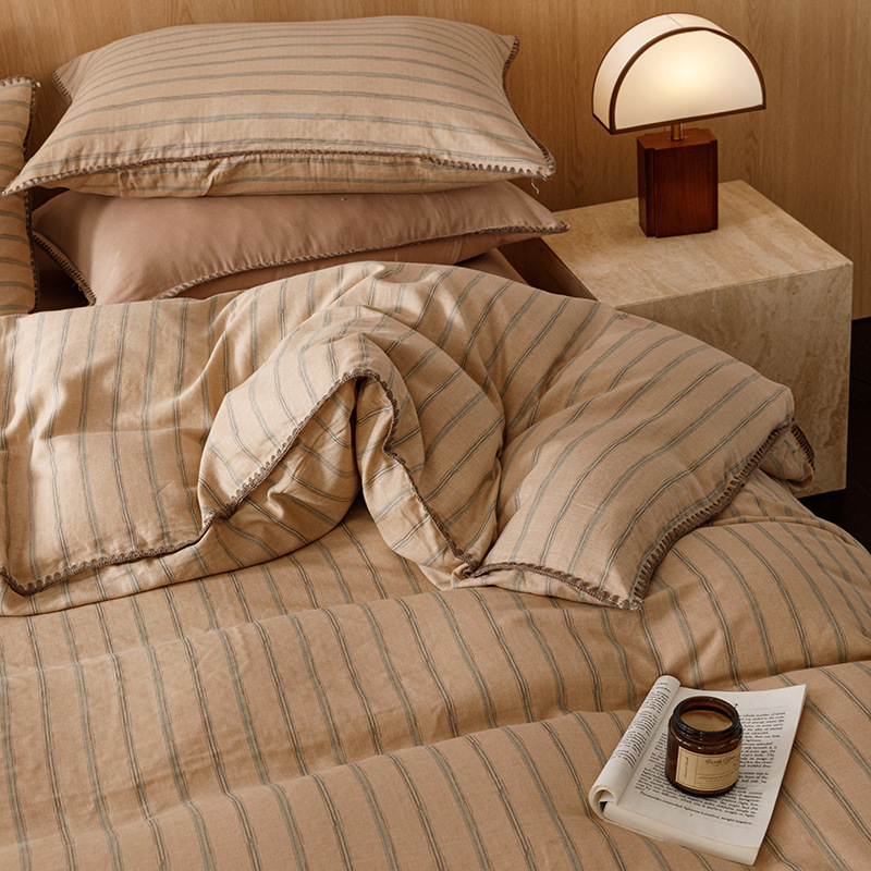 Clase A 60 piezas de algodón Xinjiang de algodón de fibra larga de cuatro piezas de ropa de cama de algodón puro de tres capas de hilo de cama de cuatro piezas