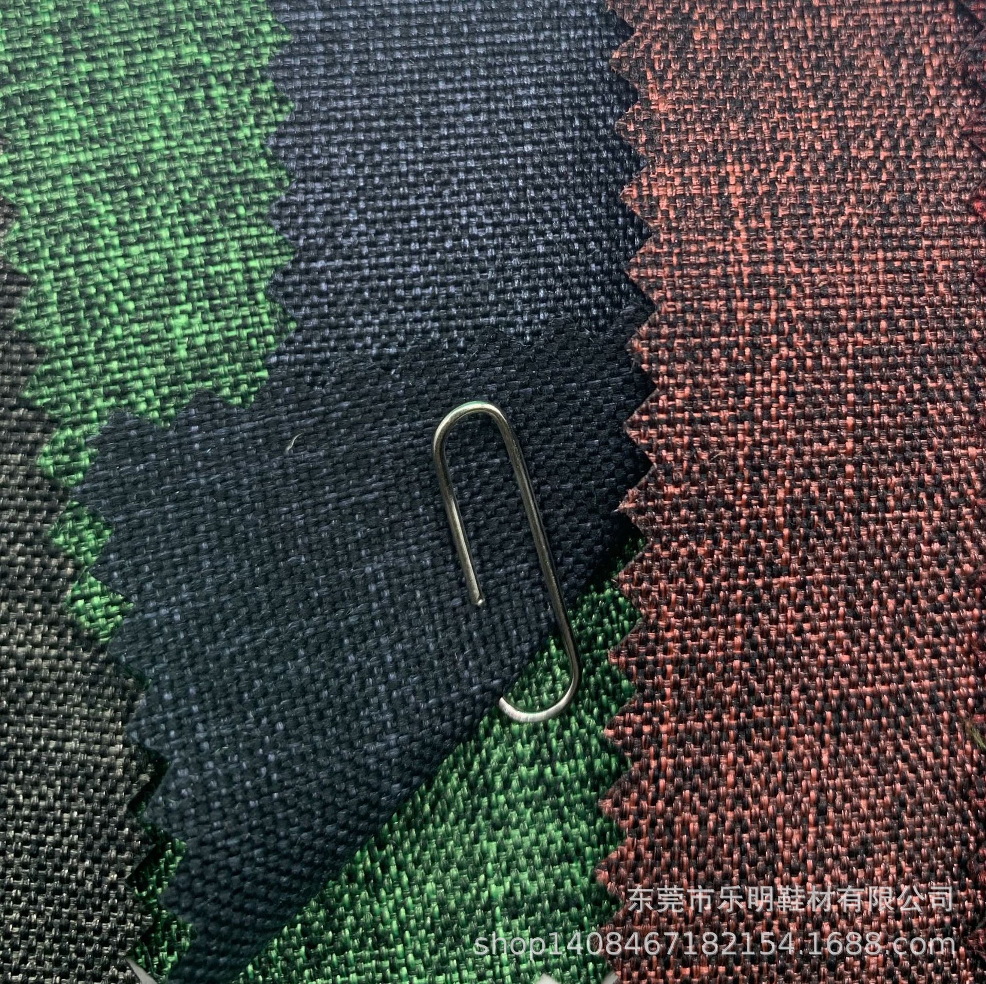 MB2239现货亮光双色布过PU胶适用 箱包手袋鞋子面料