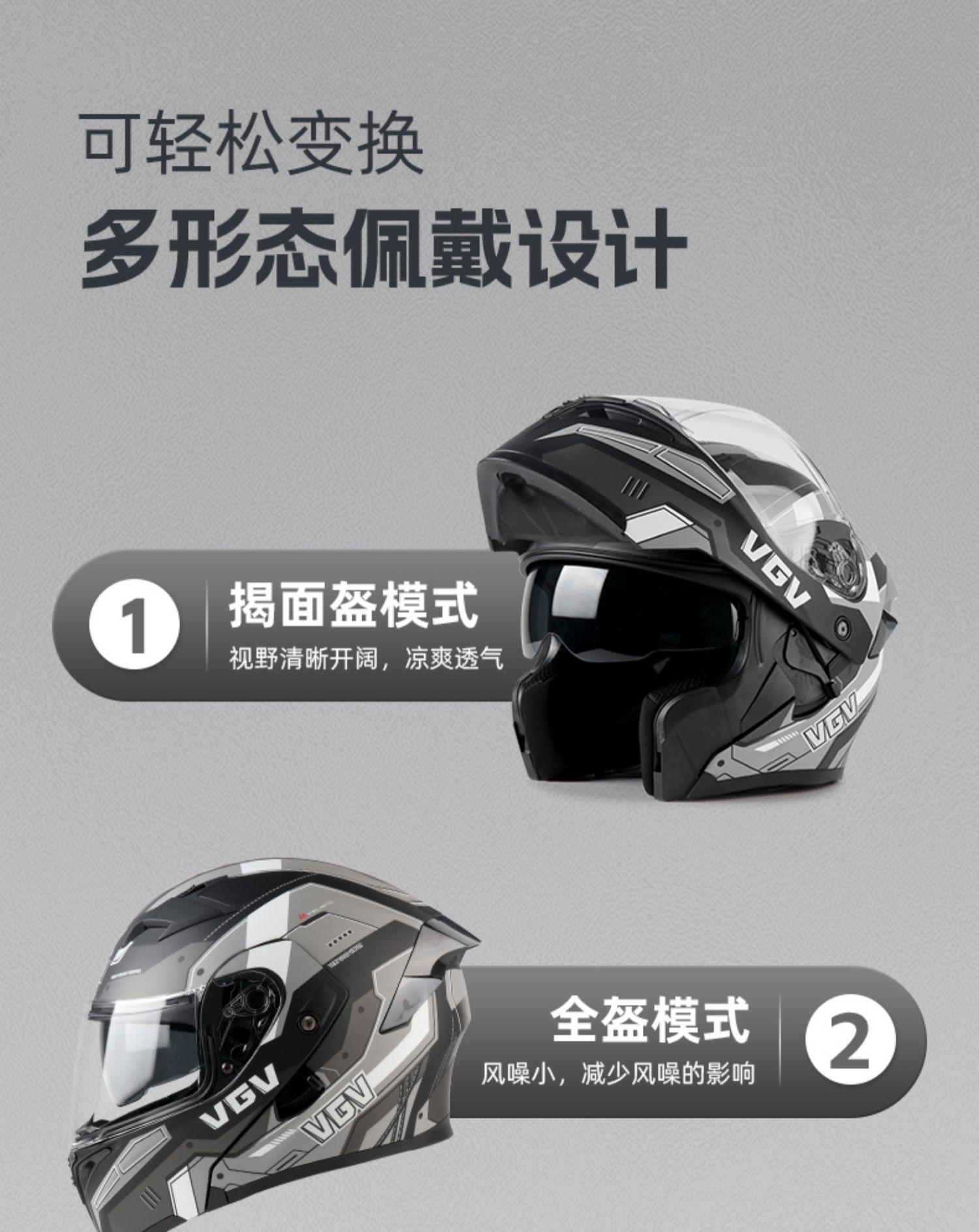 Suitable for 2025 New Vgv3C Certified Motorcycle Open-Face Helmet, Summer All-Season Motorcycle Helmet for Men and Women