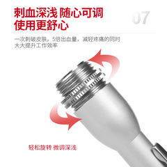 Five-Head Bloodletting Pen Triangular Blood Collection Pen Pain-Free Bloodletting Pen Cupping Multi-Head Bloodletting Needle Household Blood-letting and Blood Stasis Removal