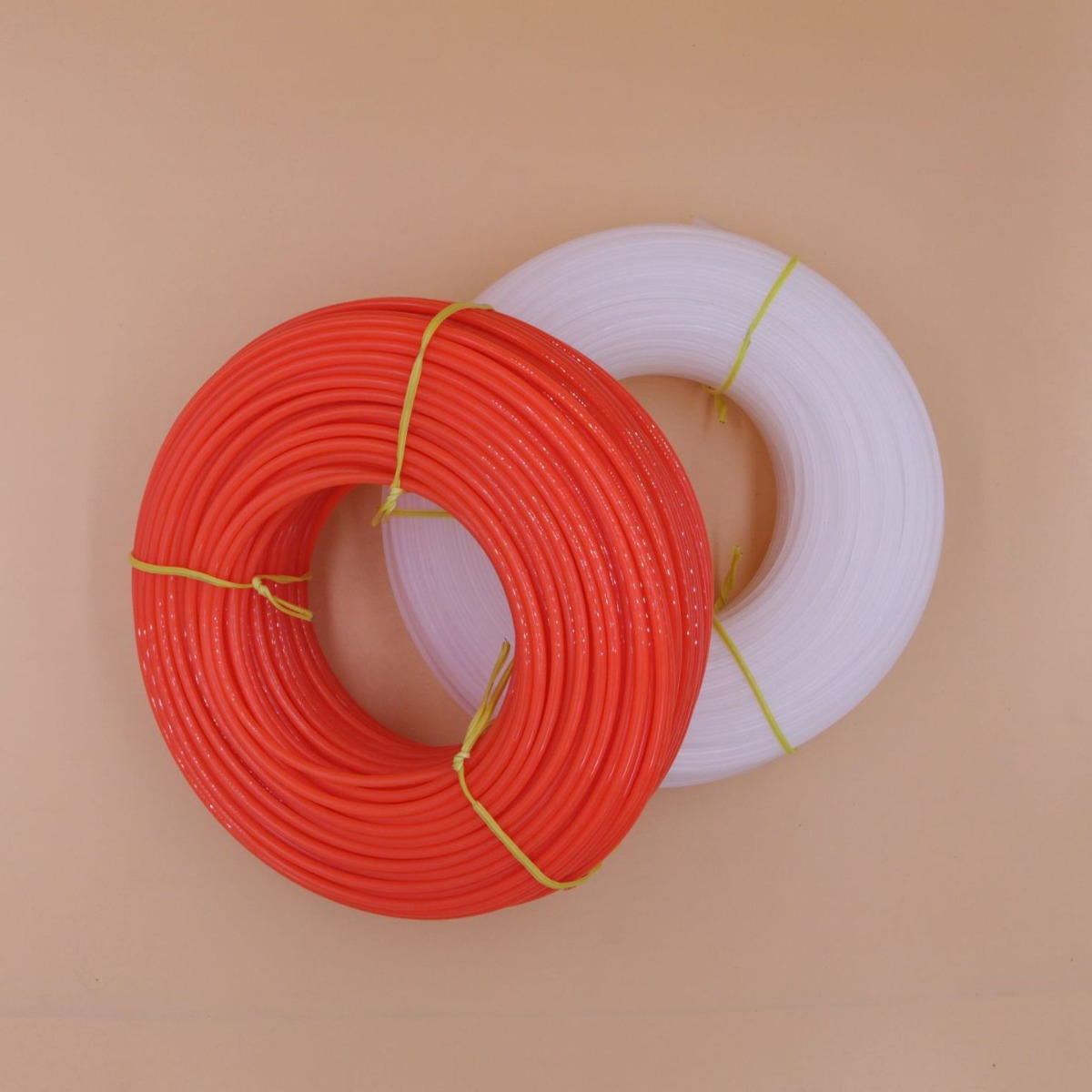 割灌割草机打草绳方形/麻花/锯齿/钢丝/螺旋2.4/2.6/3.0mm打草绳