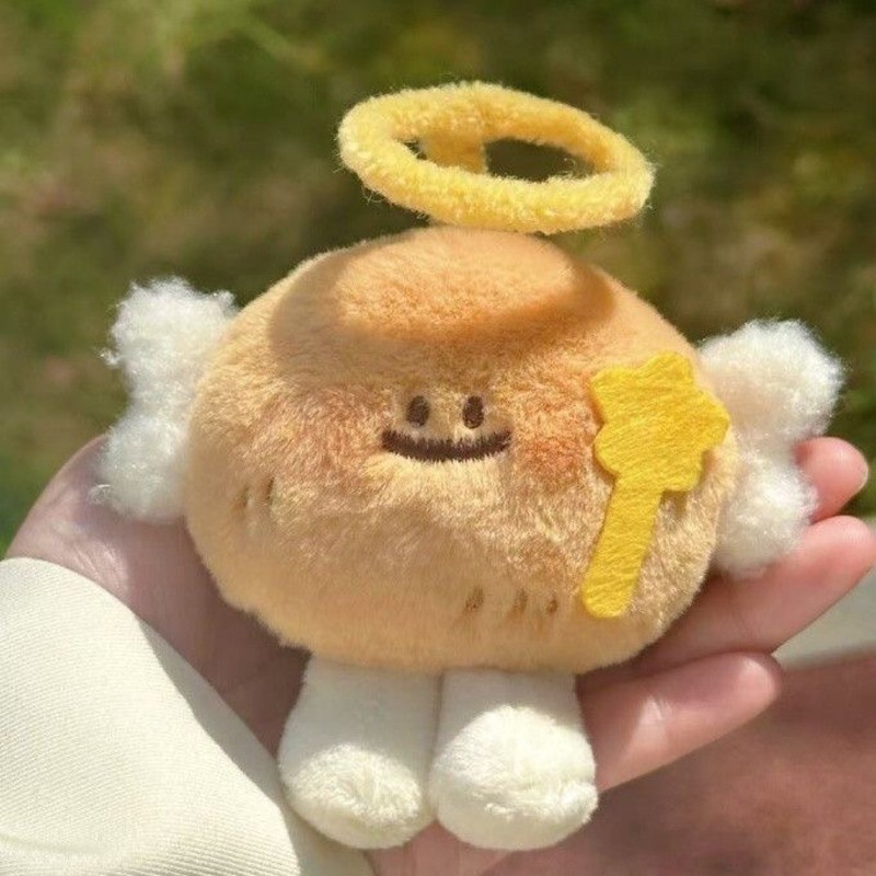 かわいい天使ポテトぬいぐるみ高顔人形クリエイティブバックパックペンダントキーホルダーペンダントインギフト|undefined