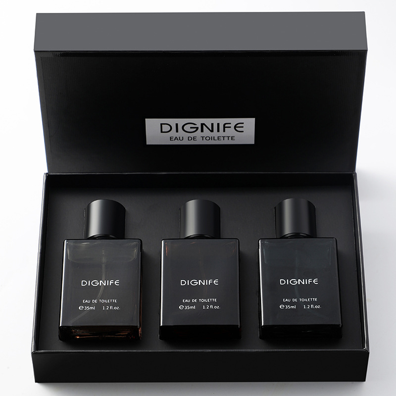 Esperando Li Fei colonia de perfume de los hombres traje de madera fragancia nicho barato azul tierra perfume caja de regalo conjunto