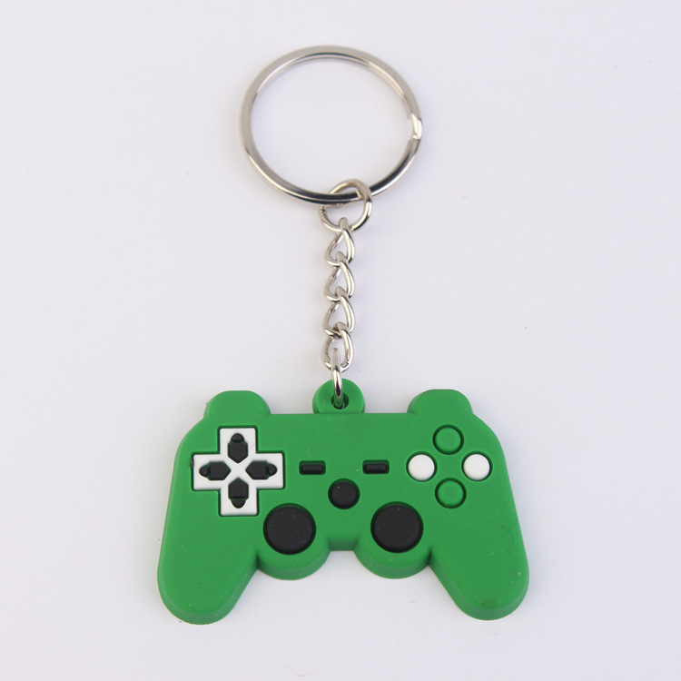 Simple Style Game Console Pvc Kid's Bag Pendant Keychain display picture 6