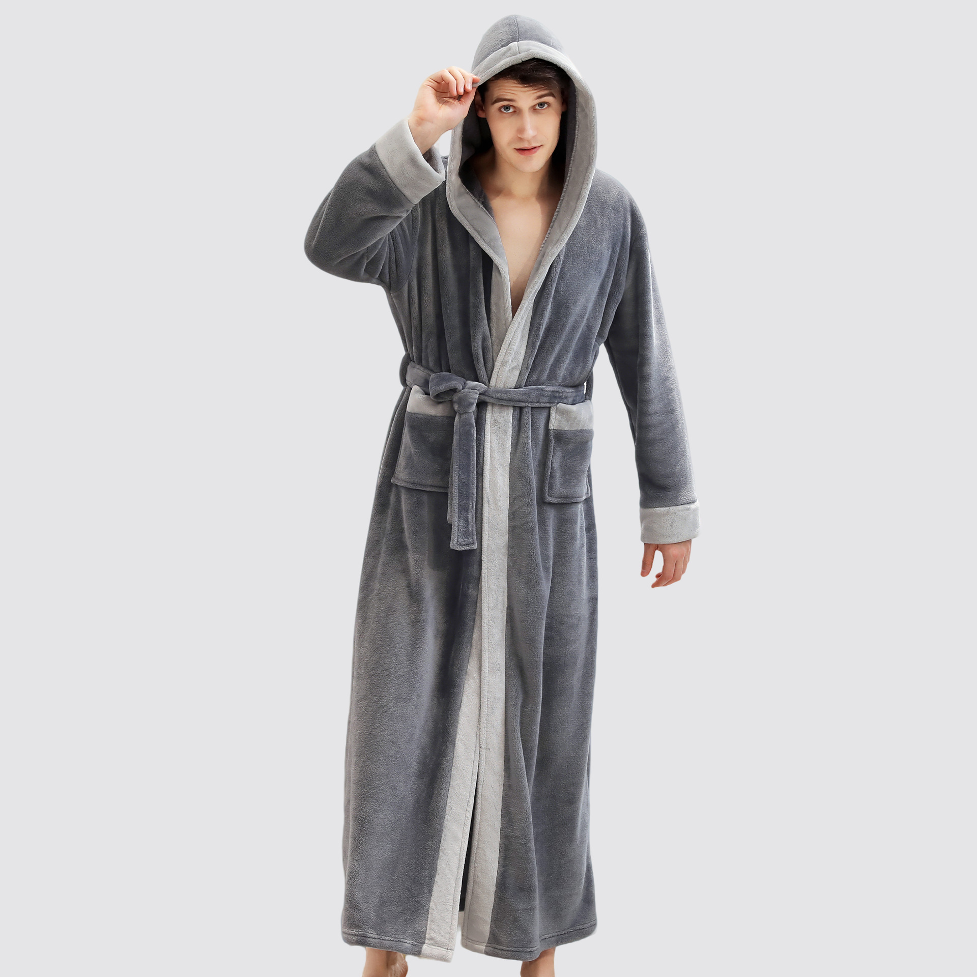 Comercio exterior transfronterizo exclusivo deseo al por mayor Amazon eBay mismo fabricante de estilo camisón de otoño e invierno camisón largo de las mujeres