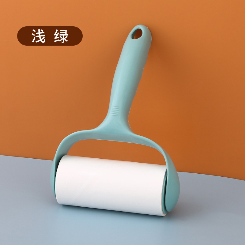 粘毛器滚筒可撕式沾尘纸除毛器动物掉毛除毛衣衣服沾毛神器去毛黏|undefined