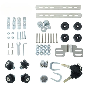 Alüminium Ərintisi Arxa Baqaj Quraşdırma Aksesuarları Motosiklet Yan Qutusu