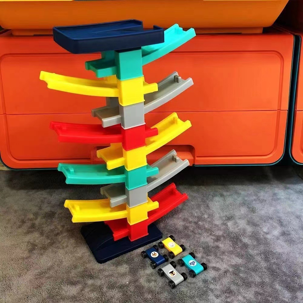 10 층, 9 트랙, 4 대의 트롤리 [스티커 보내기]]