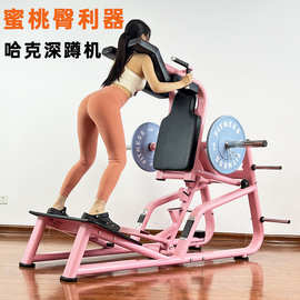 练臀腿器械女子塑形专用多功能哈克深蹲机健身房专用健身器材全套