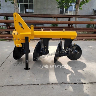 源头厂家直销圆盘犁1LY-3小鱼犁非洲开荒重型圆盘犁小鱼犁