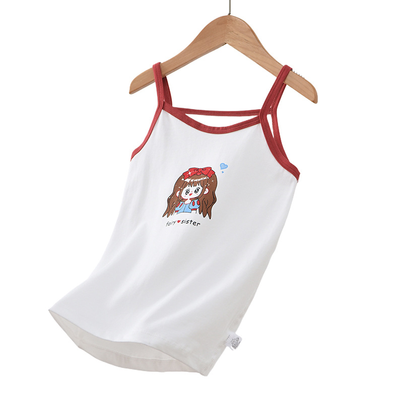 Sin hueso ropa para niños Nueva camisola de las niñas de dibujos animados bebé fresco impreso verano camisola elástico entrega de una sola pieza