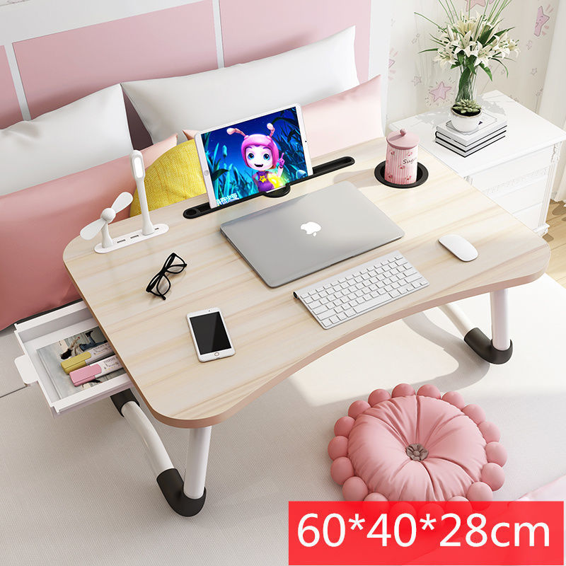 Maple Color Card Slot Cup Holder Drawer Fan Light