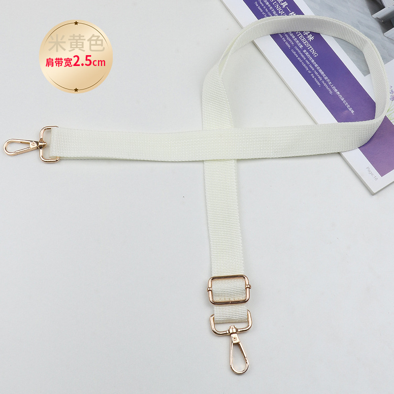 creamy-white (golden buckle)