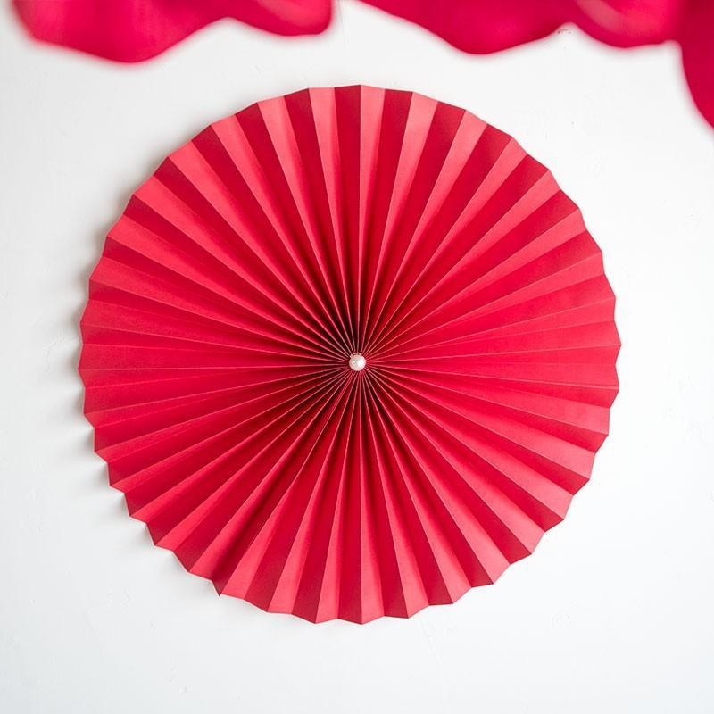 2 fan flowers with a diameter of 30cm