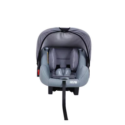 0~15 Months Baby Carrier Type Kids Safety Seat Car Newborn Baby Sleeping Basket Car Portable Cradle (Car child safety seat) - morandi-grey