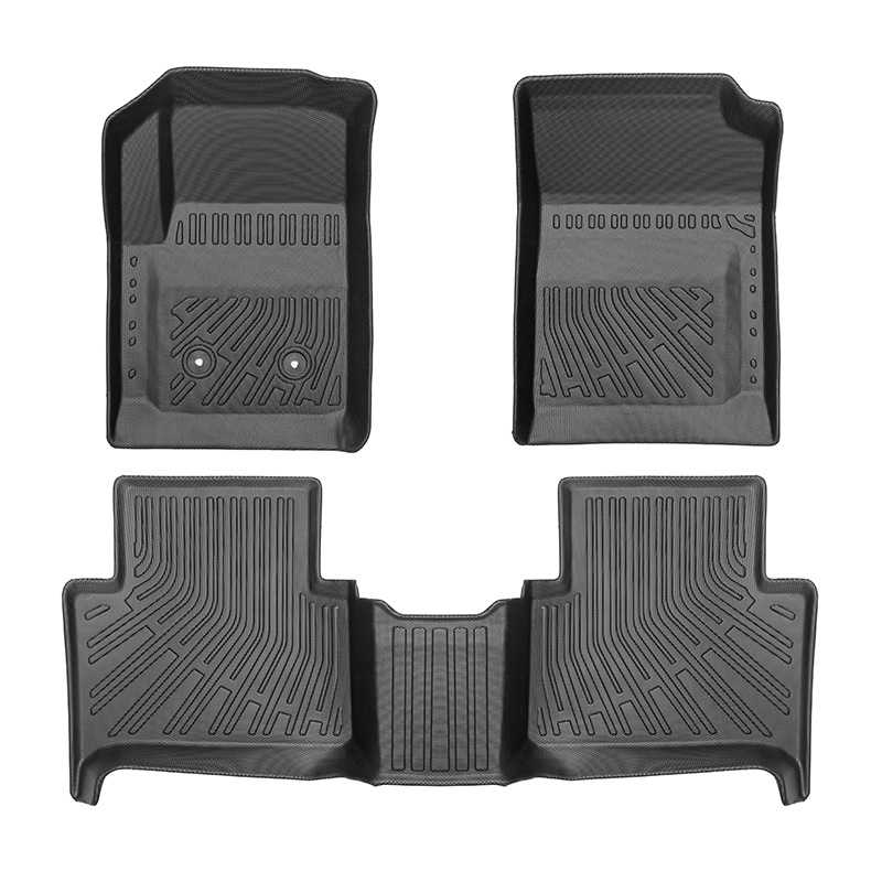 Para Chevrolet Colorado CrewCab Fuel 2015 - 2022 All Weather TPE Foot Coats