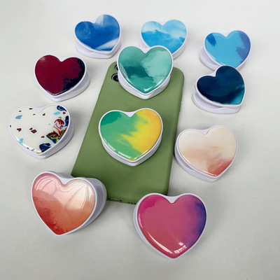 crystal love Drip glue originality fold Rotary Bracket air cushion mobile phone Bracket gasbag Storage Lazy man Bracket