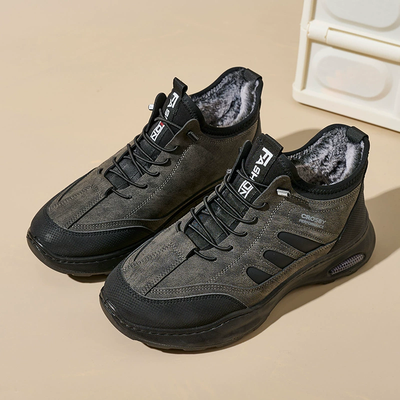 Внешняя торговля зимняя новая хлопчатобумажная обувь мужская мягкая подошва утолщенные теплые снежные сапоги трансграничная утолщение на открытом воздухе спортивная обувь для мужчин