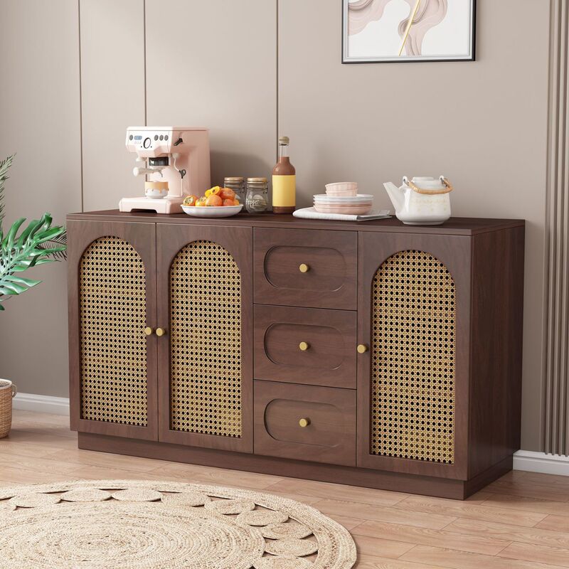 French-Style Sideboard, Living Room Wall-Mounted Storage Cabinet, Side Cabinet, Bedroom Storage Cabinet, Dust-Proof Chest of Drawers, Household Tea Cabinet French-Style Sideboard, Living Room Wall-Mounted Storage Cabinet, Side Cabinet, Bedroom Storage Cabinet, Dust-Proof Chest of Drawers, Household Tea Cabinet