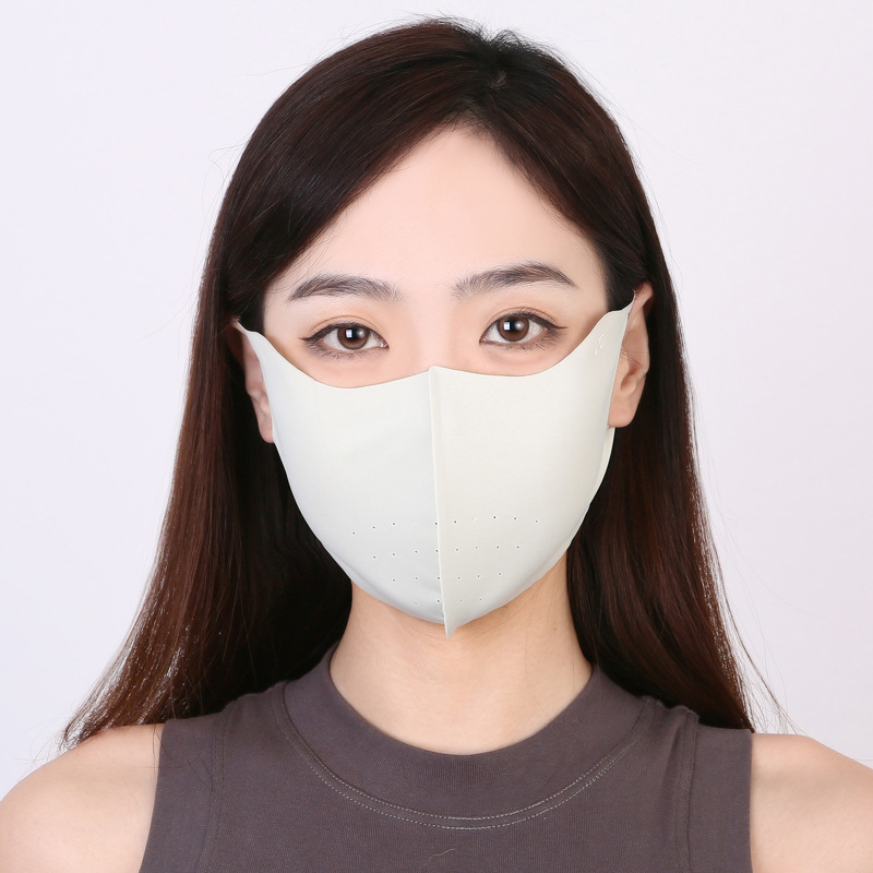Máscara de protección solar de hielo, máscara facial de alto valor facial, máscara facial de hielo