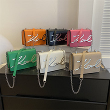 复古个性单肩包休闲小方包秋季新款包包女时尚简约斜批发包邮代发