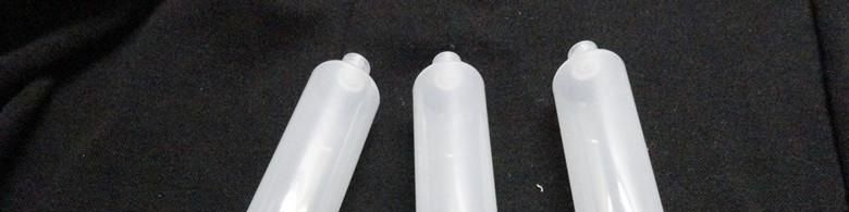 Transparent American-style dispensing adapter syringe dispensing machine 3055 syringe adapter CC dispensing pneumatic transparent glue barrel
