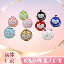 可爱招财猫水音铃手机挂件铃铛包包饰品挂坠礼品卡通梦幻猫咪配饰