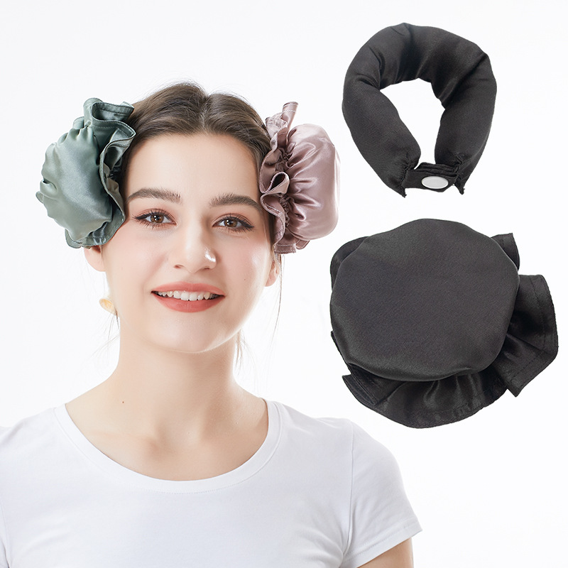 Rizador de Pelo sin Calor Nezha, Nuevo Estilo Transfronterizo, Herramienta para Rizar el Cabello Mientras Duermes, Herramienta para Peinar el Cabello con Ondas Grandes, Juego de Cubiertas para Rizar