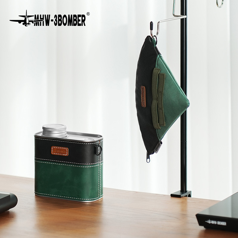 MHW-3BOMBER Bomber Coffee Bean Sealed Can Hand Brewed Coffee Filter Paper Storage Bag Outdoor Camping Portable