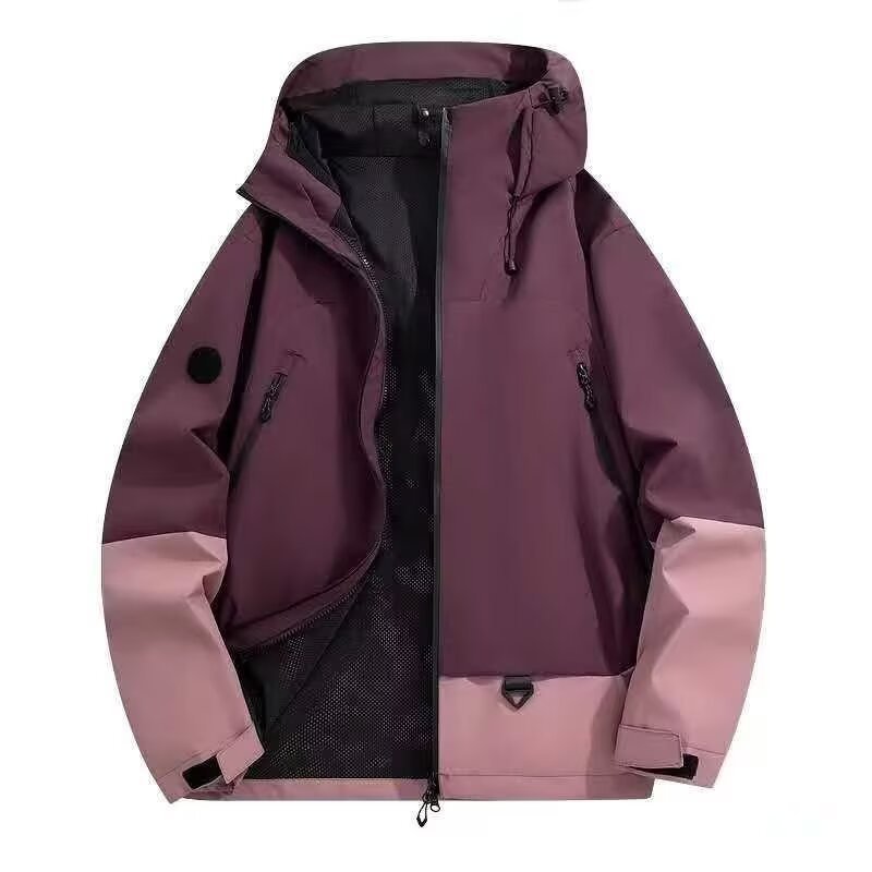 Marca de marea 3 - en - 1 traje de asalto para hombres y mujeres desmontable revestimiento impermeable al aire libre traje de montaña chaqueta pareja