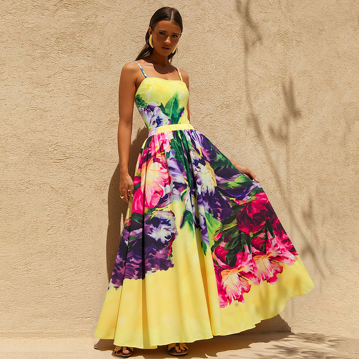 Damen Badeanzug Mit Floralem Muster Für Den Sommer Regular Fit_voghion.com