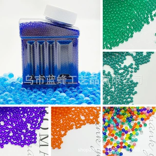 水弹7-8mm/瓶装100g水弹珠吸水弹珠泡大珠水晶宝宝海洋宝宝亚马逊