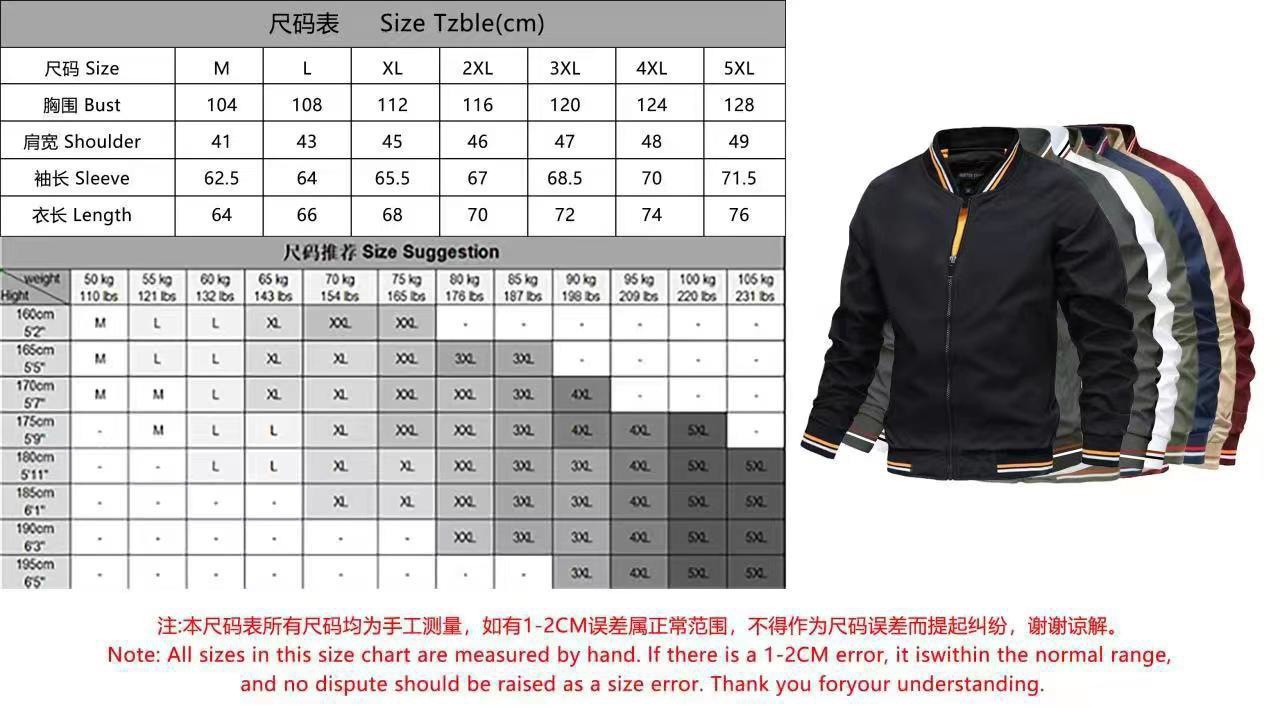 boy Jacket Trendy Autumn Winter New European American Casual Coat Fashion Trend Outerwear Men's Thin Wholesale Stylish_viptrois.com